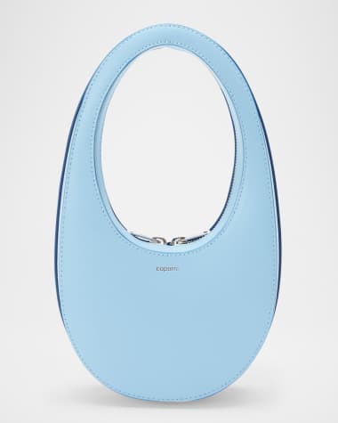 Coperni Swipe Mini Leather Top-Handle Bag