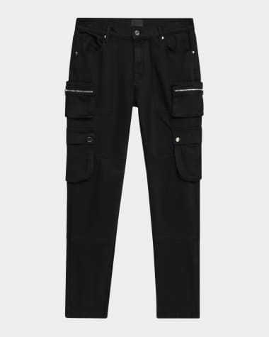RTA Men's Slate Cargo Skinny Jeans