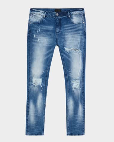 RTA Men's Clayton Distressed Jeans