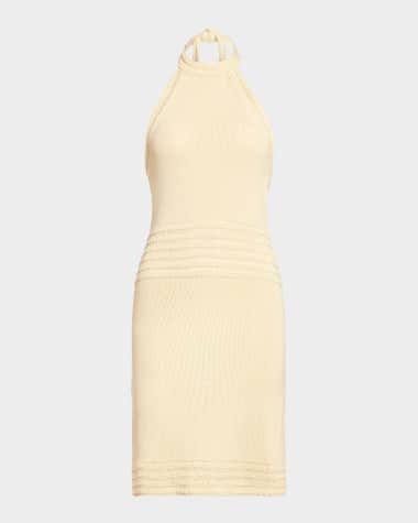 Ramy Brook Joelle Crochet Mini Dress