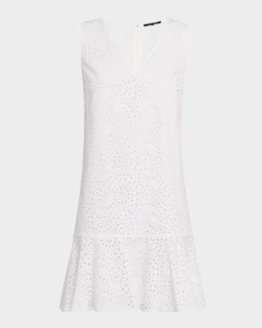 Kobi Halperin Yvaine Eyelet-Embroidered Dress