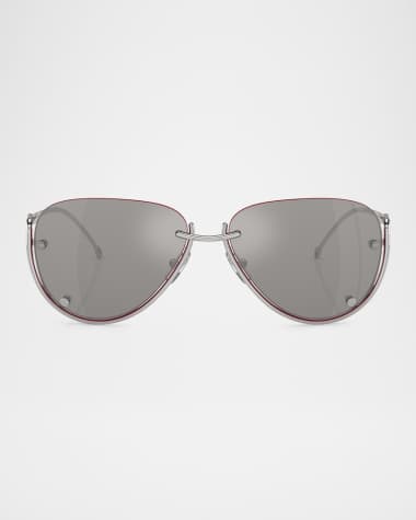 Diesel Men's DL1003 Aviator Sunglasses
