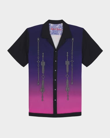 Robert Graham Men's Sunset Rally Camp Shirt