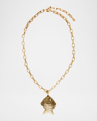 Elizabeth Cole Seana Pendant Necklace
