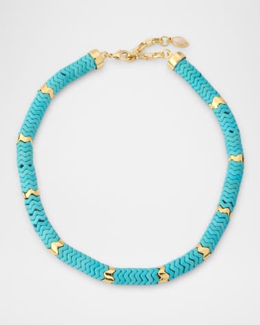 Mignonne Gavigan Daniela Necklace, Turquoise