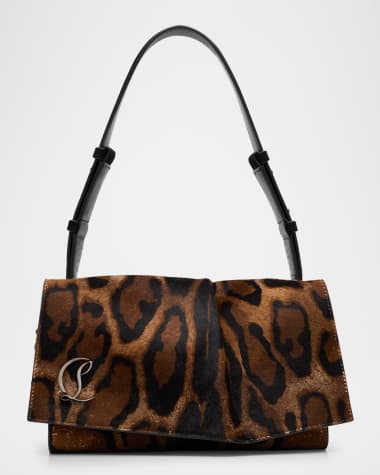 Christian Louboutin Small Baggy Shoulder Bag in Pony Hair