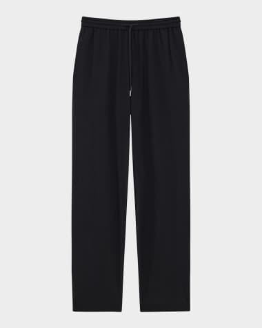 Theory Drawstring Pull-On Pants