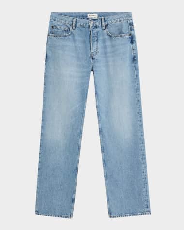 FRAME Men's Relaxed Cotton Denim Jeans