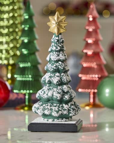 Neiman Marcus Christmas Tree with Gold Star