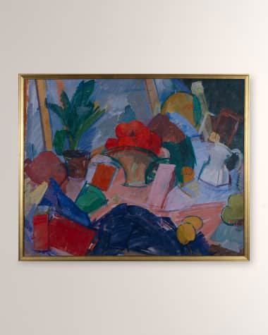 Shadow Catchers "Orange in a Basket" Framed Giclee