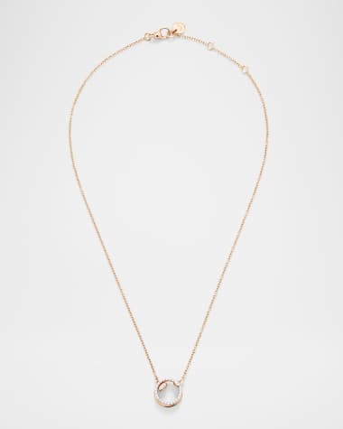 Pomellato Pomellato Together 18K Rose Gold Diamond Necklace