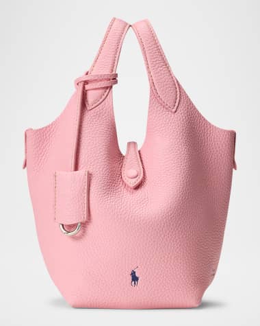 Polo Ralph Lauren Polo Play Pebbled Leather Crossbody Bag