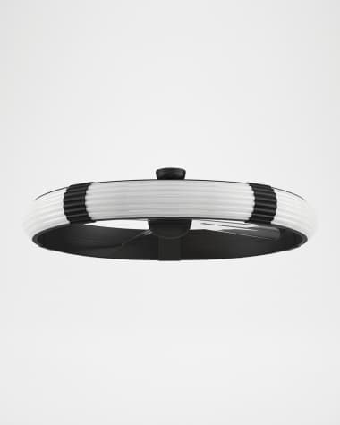 Ellington Cipriani 57" Wi-Fi Ceiling Fan with Integrated LED Light