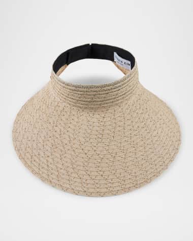 Eugenia Kim Trixie Large Brim Hemp Visor