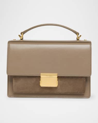 Golden Goose Venezia Flap Leather Crossbody Bag