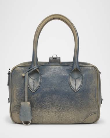 Golden Goose Vida Faded Leather Crossbody Bag