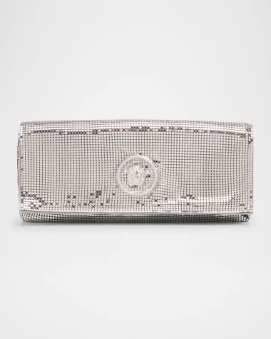 Versace La Medusa Metal Clutch Bag