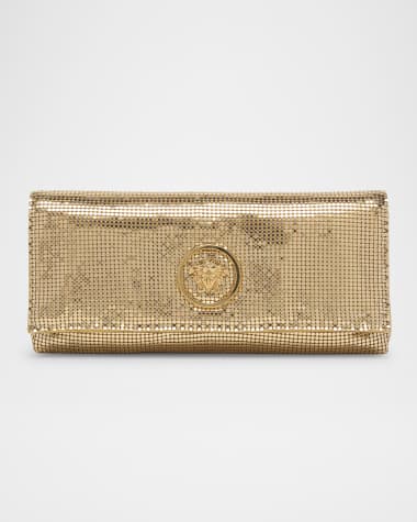 Versace La Medusa Metal Clutch Bag