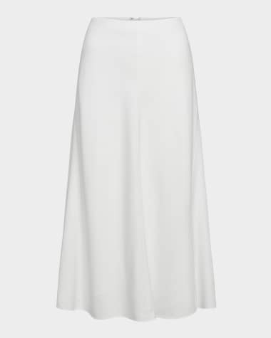 Vince Bias Midi Skirt