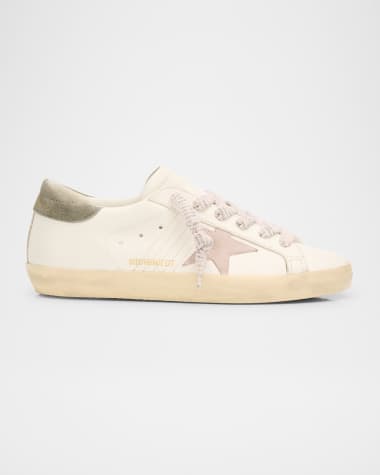 Golden Goose Super Star Penstar Leather Low-Top Sneakers