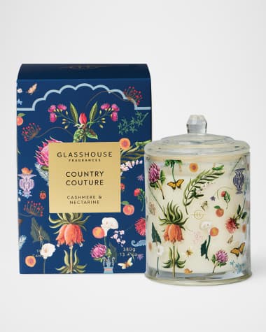 GLASSHOUSE FRAGRANCES Country Couture Candle, 13.4 oz.