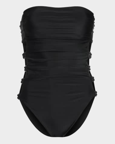 Ramy Brook Viviana Strapless One-Piece Swimsuit