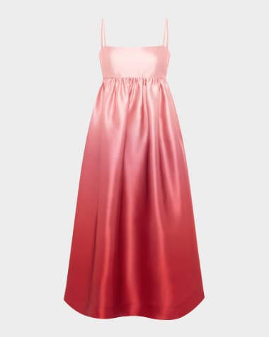ALEMAIS Inez Ombre Midi Dress