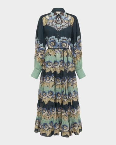 ALEMAIS Madalena Ramie Shirtdress