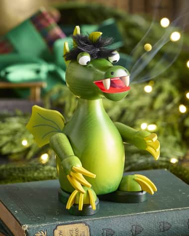 Ulbricht Small Green Dragon Figurine
