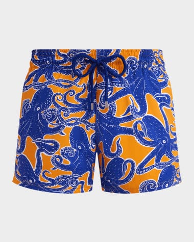 Vilebrequin Men's Poulpes Swim Trunks