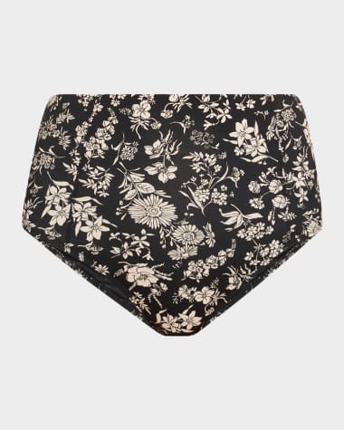 Ulla Johnson Zahara High-Waisted Bikini Bottoms
