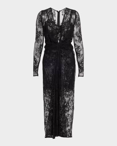 Black Lace Dress | Neiman Marcus