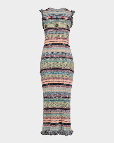 Ulla Johnson Ajak Sleeveless Knit Midi Dress