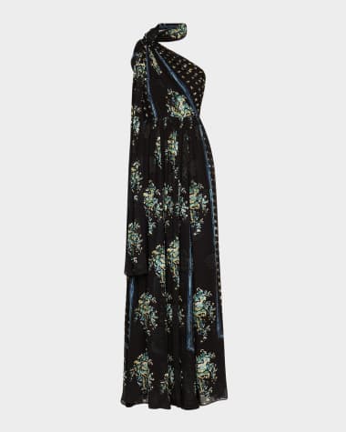 Ulla Johnson Angelique Draped Scarf Gown
