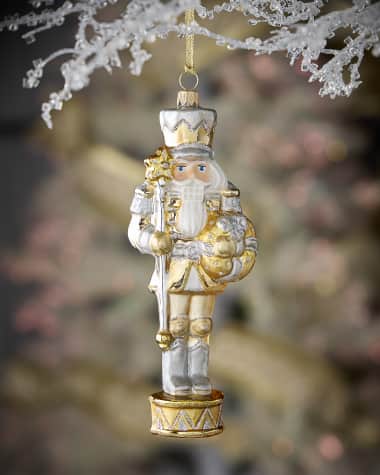 Neiman Marcus Nutcracker with Stick Ornament