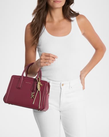 V-Neck Hardware One-Piece Swimsuit