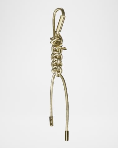 MICHAEL Michael Kors Metallic Braided Bag Charm