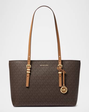MICHAEL Michael Kors Quinn Medium Signature Logo Tote Bag