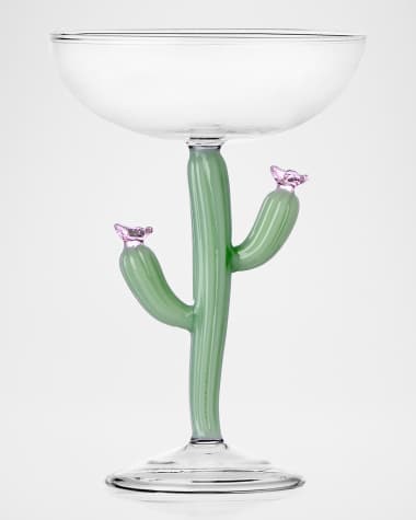 ICHENDORF Desert Plants Cactus Champagne Bowl