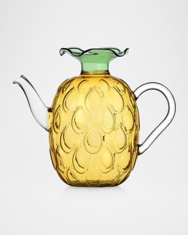 ICHENDORF Fruits & Flowers Pineapple Teapot, 37.2 oz.
