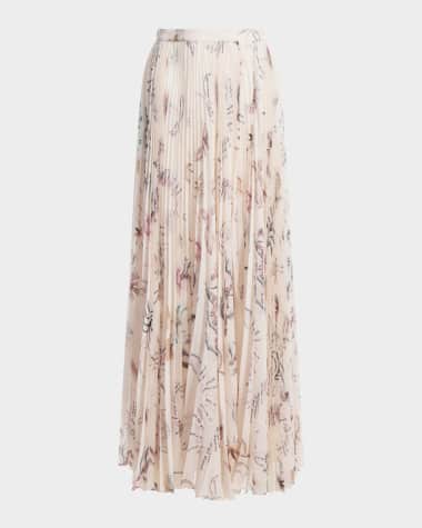 Altuzarra Sif Pleated Maxi Skirt