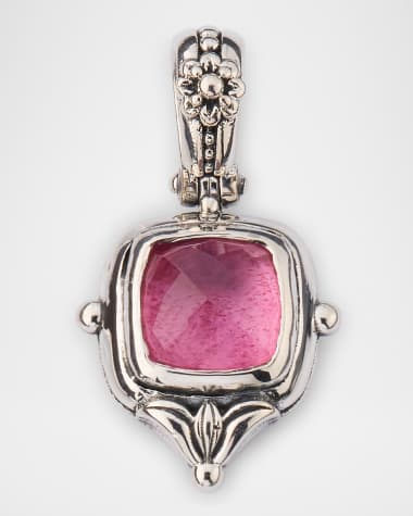 Konstantino Ivy Rock Crystal, Strawberry Quartz and MOP Triplet Enhancer