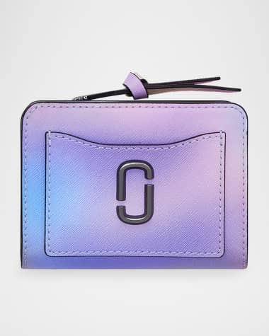 Marc Jacobs Snapshot Airbrush Leather Wallet