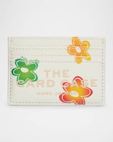 Marc Jacobs Wild Daisy Leather Card Case