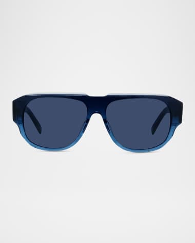 Givenchy Men's GV40115UM GV Day Acetate Square Sunglasses