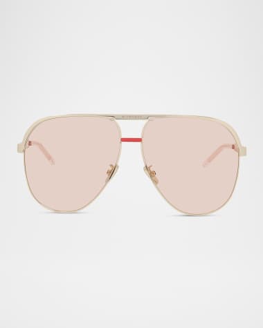 Givenchy GV40117UW Aviator Metal Sunglasses