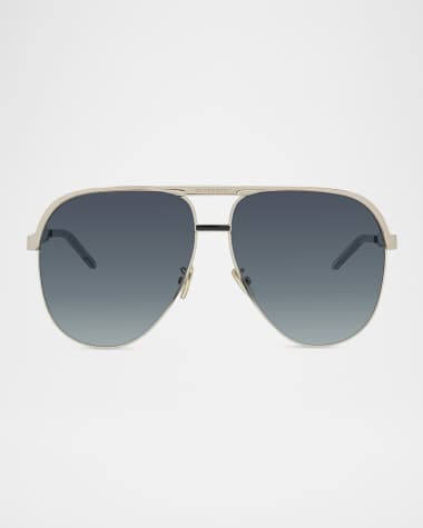 Givenchy GV40117UW Aviator Metal Sunglasses