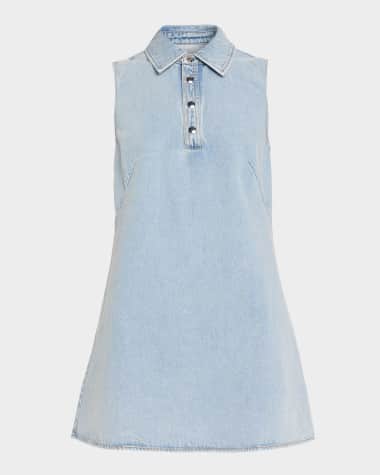 FRAME The City Shift Denim Dress