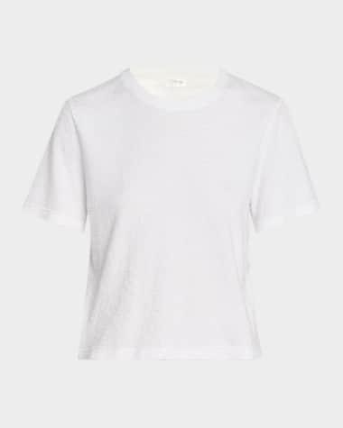 THE ROW Karpa Distressed Short-Sleeve T-Shirt