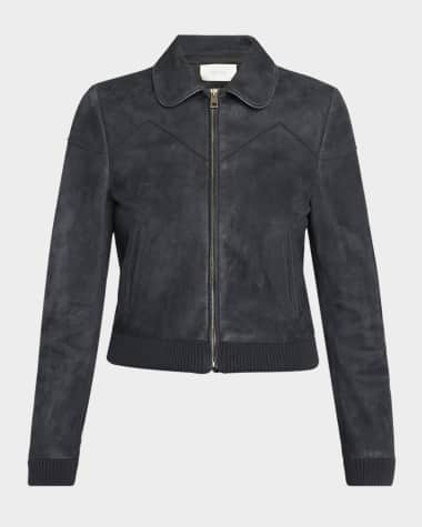 THE ROW Axelette Suede Jacket